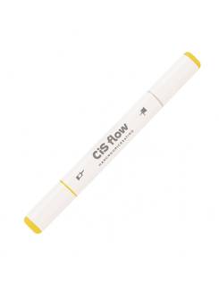 MARCADOR ARTISTICO PONTA DUPLA PERMANENTE - N20 - 5.7788 - AMARELO - UN - CIS