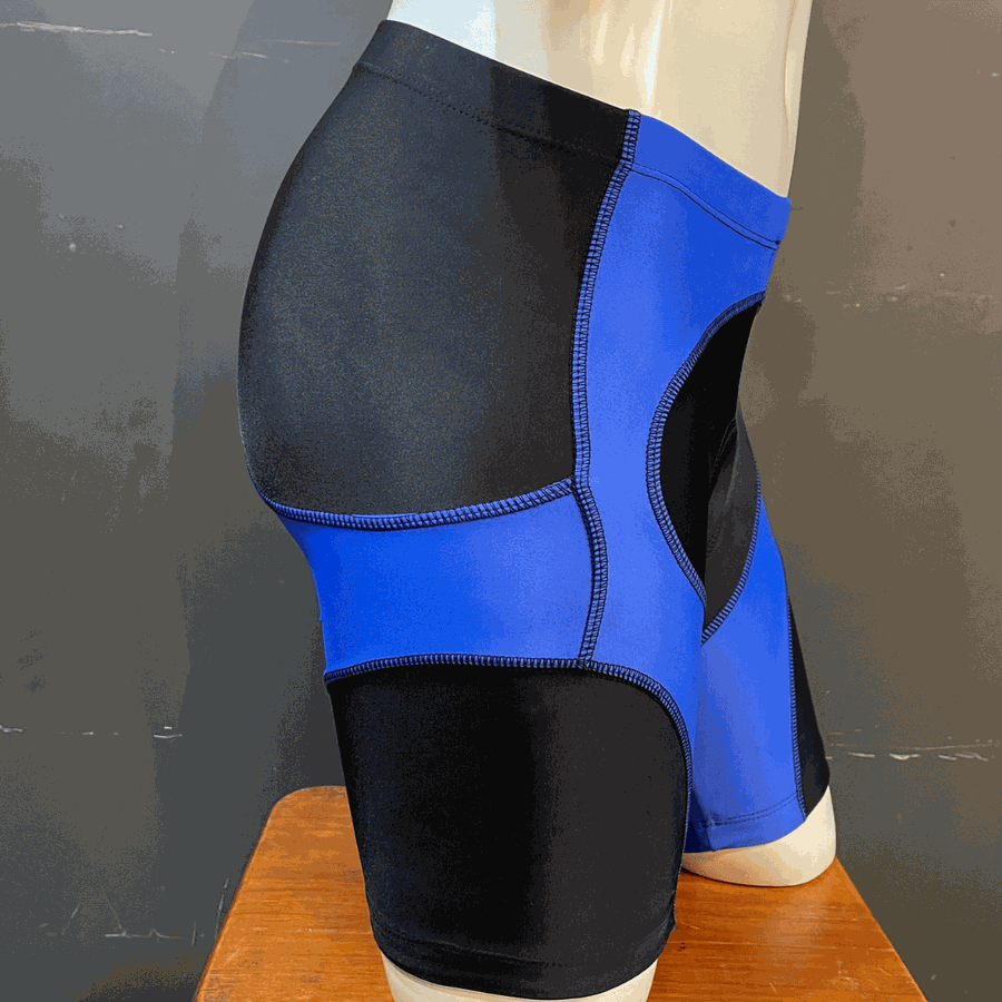 Shorts Original Refactor Feminino Preta E Azul