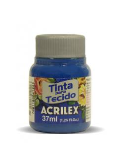 TINTA TECIDO FOSCA 37ML 04140 - AZUL TURQUESA - UN - ACRILEX
