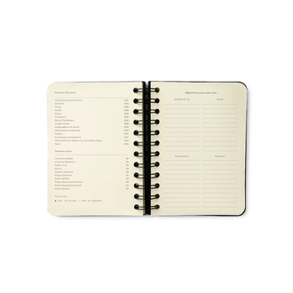 AGENDA ESPIRAL MELISSA 115X16 - PLANNER COLOR BLOOMY - UN - CICERO