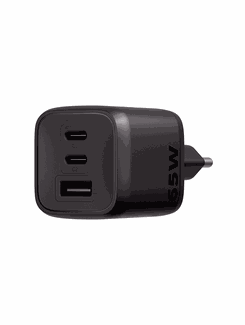 CARREGADOR TOMADA 3 USB EC21 POWER 65W - PRETO - UN - INTELBRAS