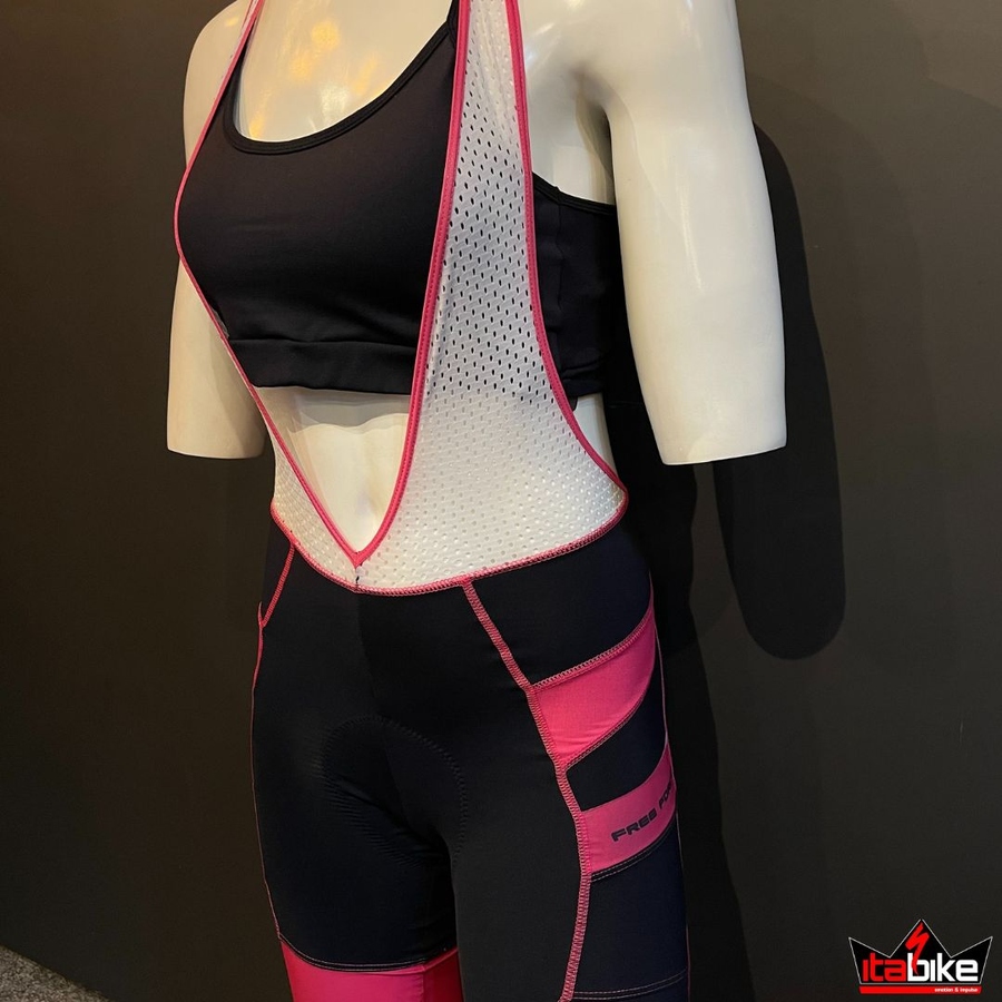 Bretelle Free Force Coleção Stage Feminino Preto e Rosa