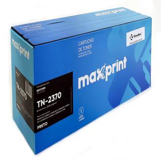 TONER PRETO TN-2370  - UN - MAXPRINT