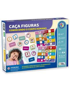 JOGO CAÇA FIGURAS - CONHECENDO O CORPO HUMANO - 791901 - UN - PAIS E FILHOS