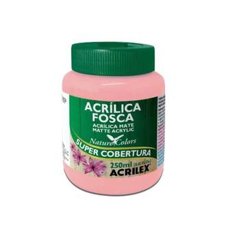TINTA ACRILICA FOSCA 250ML  - ROSA - PCT 3 - ACRILEX