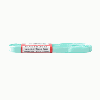 FITA CETIM Nº 1 7MMX10M  - AZUL BEBE - UN - KIT