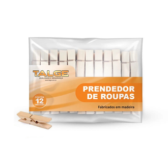 PRENDEDOR DE MADEIRA C/12 2013 - UN - TALGE