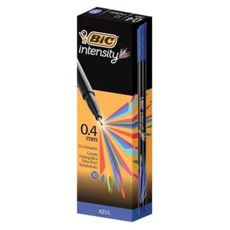 CANETA INTENSITY 0,4MM - AZUL - PCT 10 - BIC