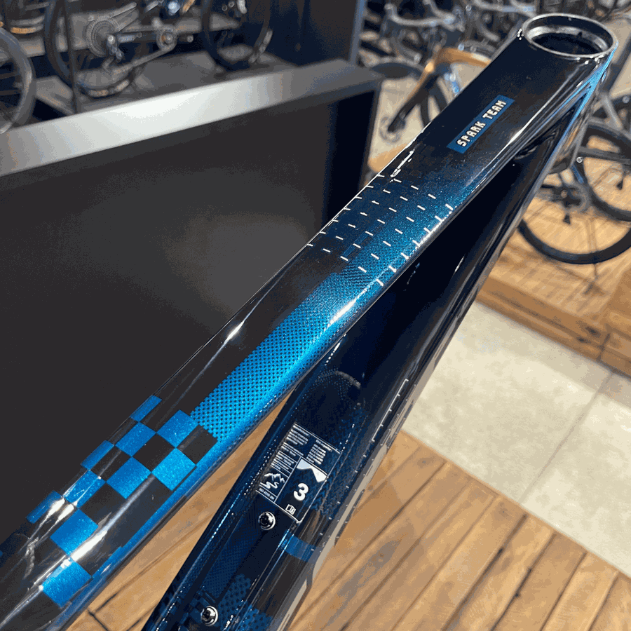 Quadro SCOTT Spark RC team em Carbono azul pixel