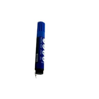 MARCADOR PINCEL PERMANENTE RECARREGAVEL - AZUL - UN - COMPACTOR