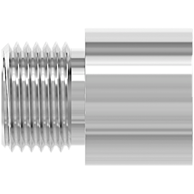 EXTENSÃO EM LATÃO CROMADA 20 MM PARA TORNEIRAS E CHUVEIROS ROSCA MACHO X FÊMEA 1/2 BLUKIT