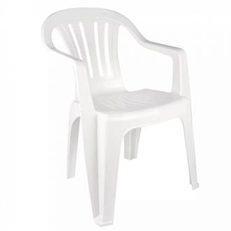 POLTRONA PLASTICA MOR 15151101 - BRANCA - UN - MOR