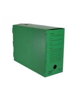 ARQUIVO MORTO PRATICO 350X245X135MM - 2607 - VERDE - CX 50 - ALAPLAST