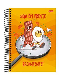 CADERNO UNIV CAPA DURA 10X1 160FLS - INSANO - UN - JANDAIA