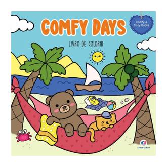 LIVRO DE COLORIR COMFY DAYS - UN - CIRANDA CULTURAL