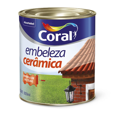 EMBELEZA CERÂMICA ALTO BRILHO CORAL CERÂMICA 0.9L