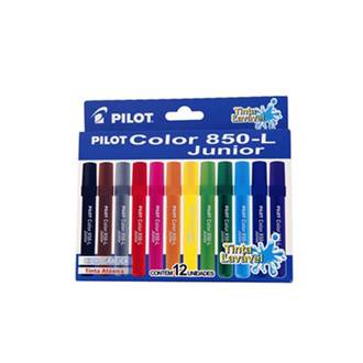 CANETA HIDROGRAFICA COLOR 850L C/12 CORES - PCT 6 - PILOT