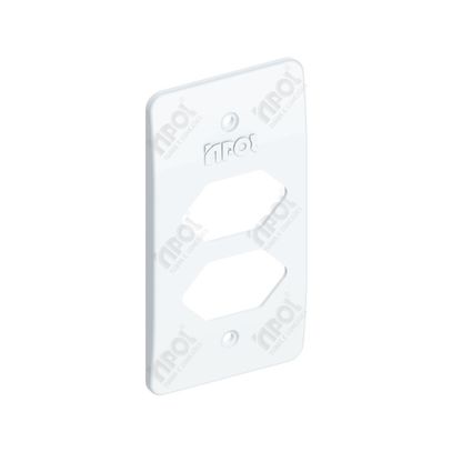 CONDULETE PLACA P/2 TOM ABNT 1 BRANCO INPOL