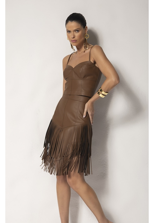 Blusa Jamile Marrom