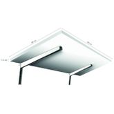 MESA DOBRAVEL BRANCA C/SUP 40cmx60cm PRAT-K