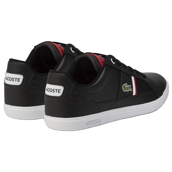 TENIS MASCULINO EUROPA PRETO LACOSTE