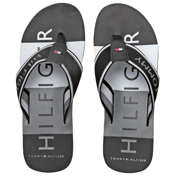 CHINELO ESPORTE MASCULINO PRETO TOMMY HILFIGER