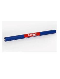 FILME AUTOADESIVO 45CMX2M 80 MICRAS - FOSCO - AZUL - UN - CON-TACT