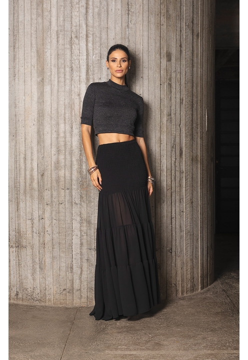 Vestido/Saia Tallulah Preta
