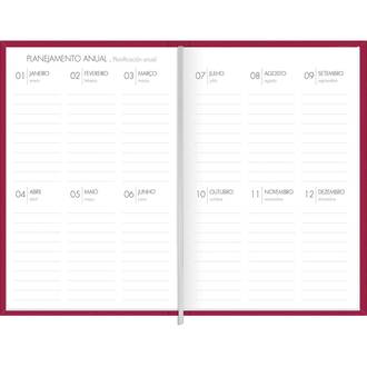 AGENDA COSTURADA LUME M5 - PLANNER - UN - TILIBRA