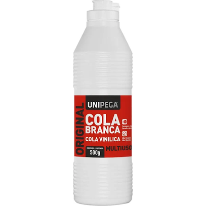 COLA BRANCA PVA 500g UNIPEGA