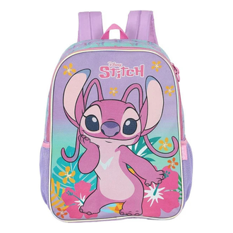 MOCHILA COSTAS STITCH IS42381SC - INFANTIL - ROXO - UN - LUXCEL