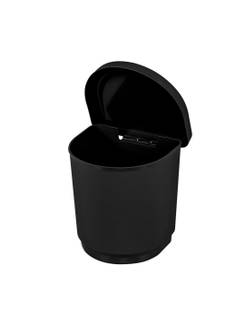 LIXEIRA PLASTICA P/PIA FLIP 2,5L - SR2203/20 - PRETO - UN - SANREMO