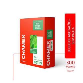 BLOCO CHAMEX NOTES 75G 300FLS  - CX 30 - CHAMEX