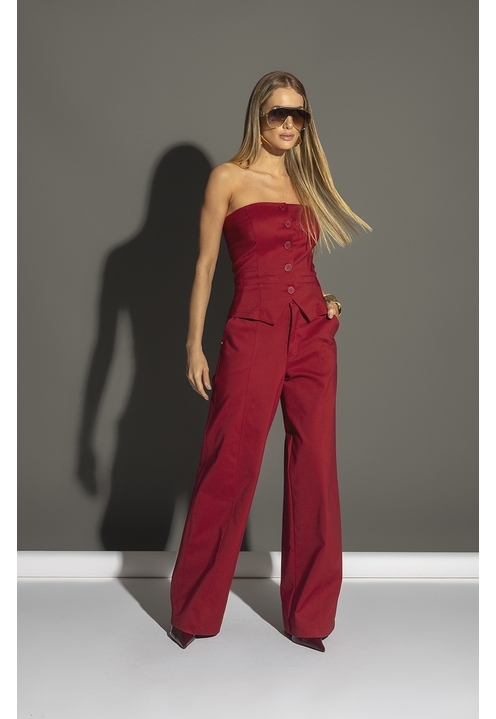 Blusa Grace Vinho - 3