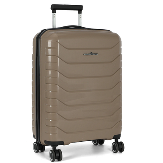 MALA BORDO MUNIQUE MF10511PK-P - POLIPROPILENO - CHAMPANHE - UN - LUXCEL