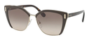 Óculos de Sol PR 56TS DHO3D0 Prada: Estilo Contemporâneo com Lentes Espelhadas