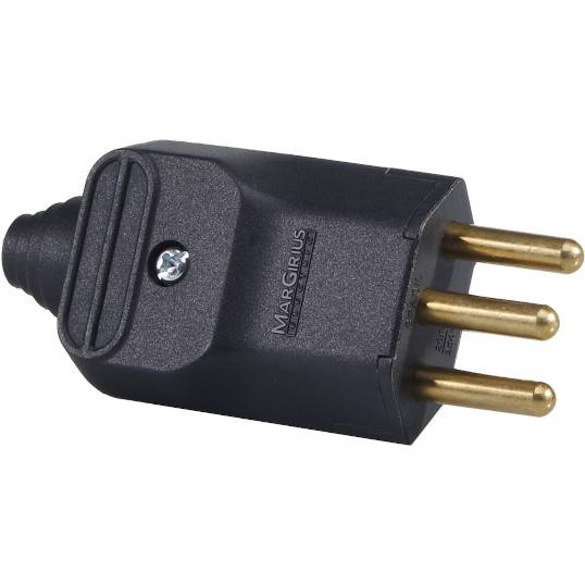 PINO MARGIRIUS MACHO 20A PRETO PLD2-3 2P+T