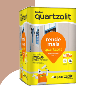 ACRÍLICO QUARTZOLIT RENDE MAIS STANDARD CAMURÇA 18.0L