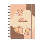CADERNO UNIV DISCO CP2001 - CAPIVARA - UN - SKYPAPER