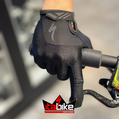 Luva Specialized Dedo Longo BG Dual Gel Feminina Preta