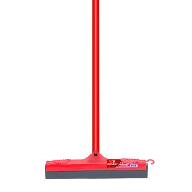 RODO DUPLO COM CABO VERMELHO LISO DUPLO 30CM CONDOR  REF: 1126