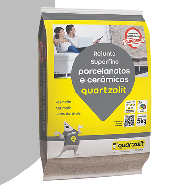 REJUNTE PORCELANATOS QUARTZOLIT CINZA URBANO 5.0KG
