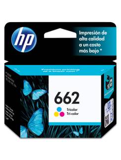 CARTUCHO DE TINTA 662 COLORIDO CZ104AB - UN - HP