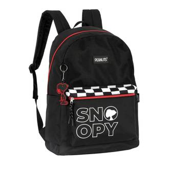 MOCHILA COSTAS JUVENIL SNOOPY MS49721SN - PRETO - UN - LUXCEL