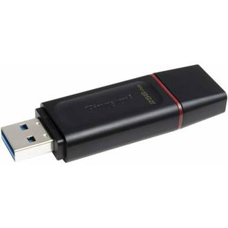 PEN DRIVE 256GB EXODIA DTX - USB 3.2 - PRETO - UN - KINGSTON