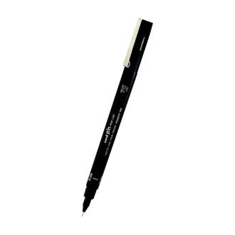 CANETA PIN FINE LINE PRETA  - 0.5 - CX 12 - UNI-BALL