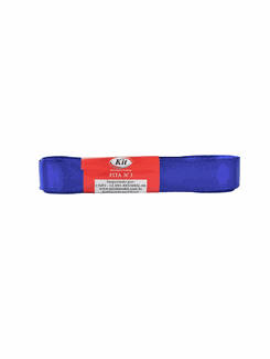 FITA CETIM Nº 3 15MMX10M  - AZUL ROYAL - UN - KIT