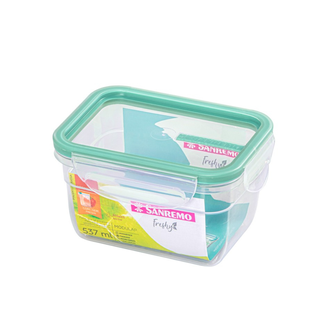 POTE PLASTICO C/TRAVAS 537ML - SR1762 - UN - SANREMO