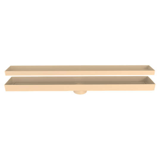 RALO LINEAR INVISÍVEL ESTRELA 5 X 50 CM BEGE