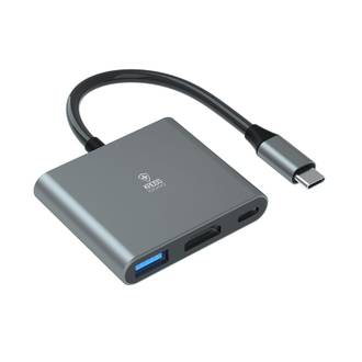 ADAPTADOR TIPO C X HDMI/USB HDMI/PD/USB 3.0 - KE-UCT301 - UN - KROSS